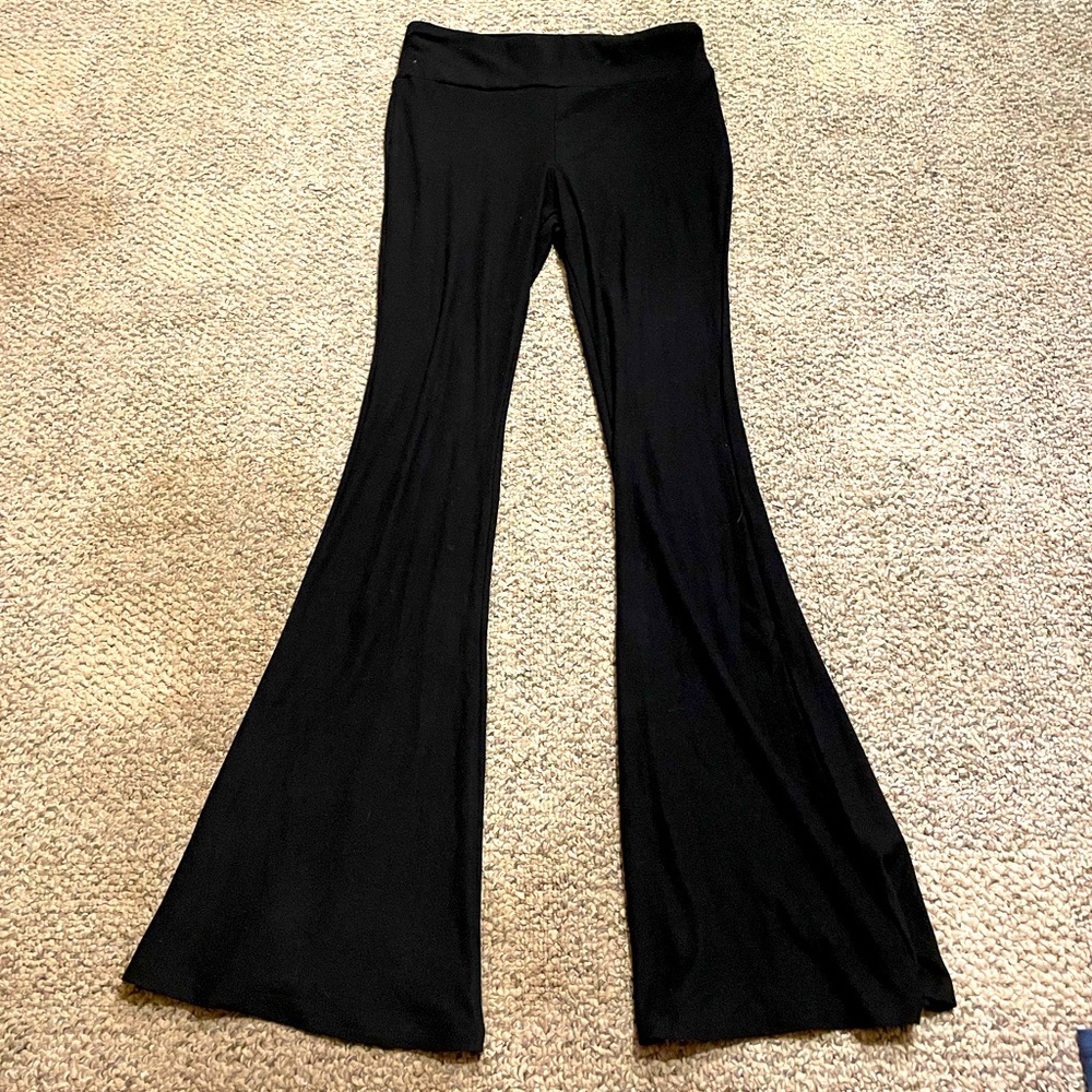 Black Flare Leggings